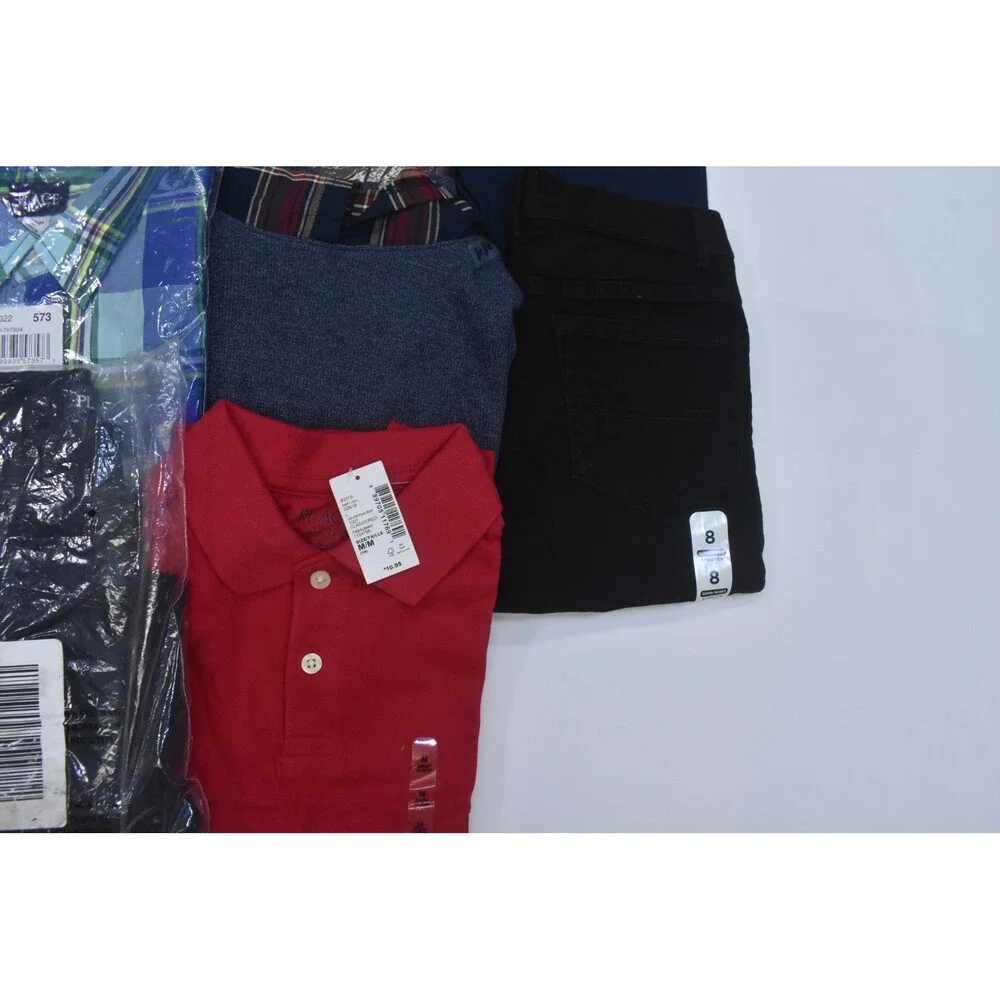 The Children's Place Bulk Lot Of 10 Boys Size Medium 7 8 Mix Seaons Tops Bottoms